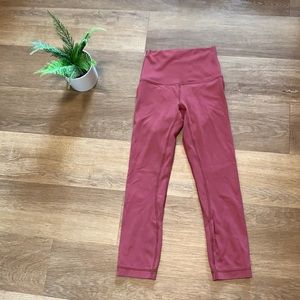 Lululemon cropped align leggings size 0